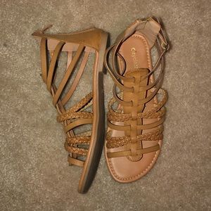 Brown Leather Sandals